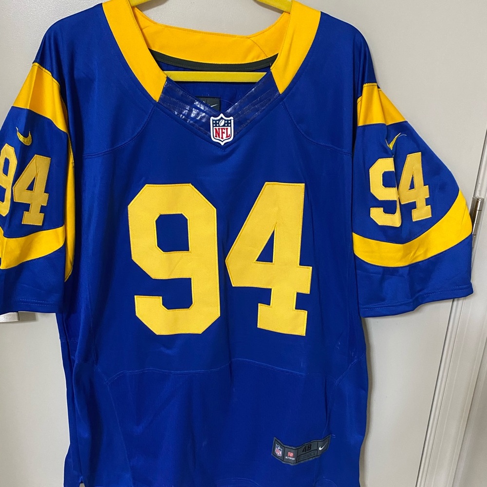 Men LA Rams Nike Jersey Size 48